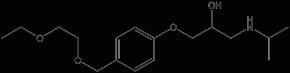 (2RS)-1-[4-((2-Ethoxyethoxy)methyl)phenoxy]-3-(isopropylamino)-2-propanol